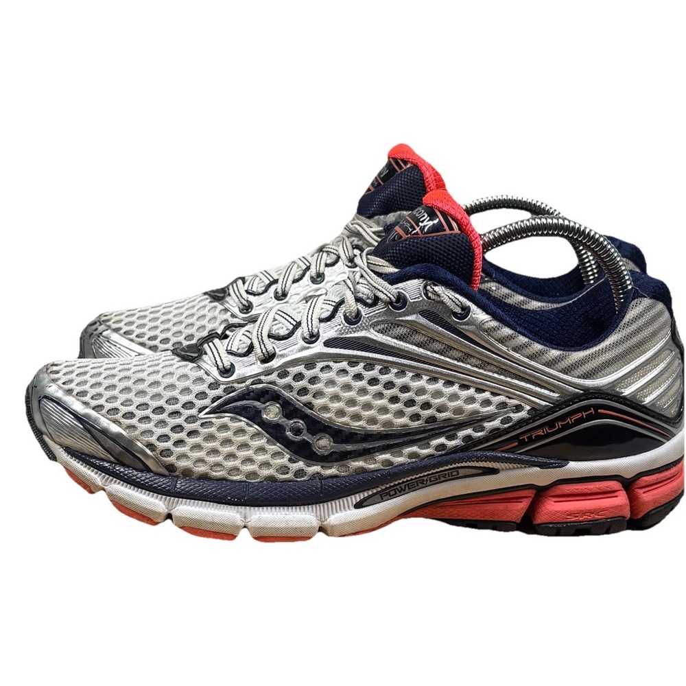 SAUCONY Triumph 11 'Vizacoral White‎ Navy' size 9.5  10223-1